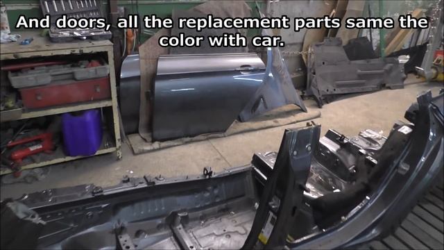BMW 3 GT. Body repair. Ремонт кузова. смотреть онлайн