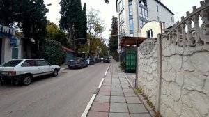 ЯЛТА В НОЯБРЕ. КРЫМ 2018. Прогулка по опустевшим улицам