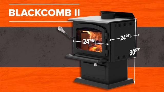 DROLET | Blackcomb II + Columbia II Wood Stoves смотреть онлайн