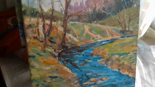 СМОТРИ ТЕЛЕВИЗОР И РИСУЙ!Опять НАРИСОВАЛА три картины за один вечер!Хвастаюсь! смотреть онлайн