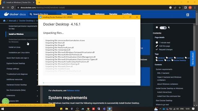 Docker Installation Windows 10 in hindi | How To Install Docker Desktop in Window 11 смотреть онлайн