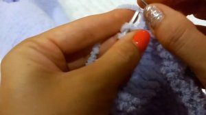 Вяжем ушки зайки спицами