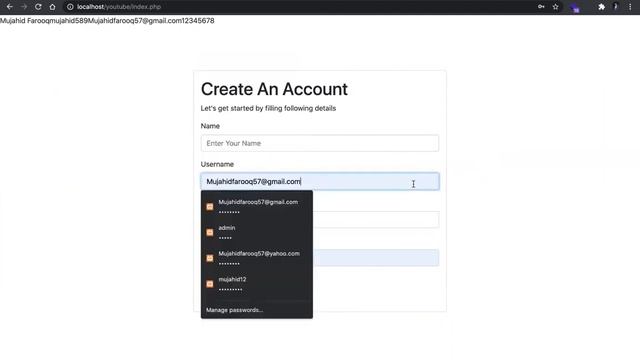 #20 How to Make Registration System in PHP | PHP Tutorial | PHP Course | Learn with Mujahid