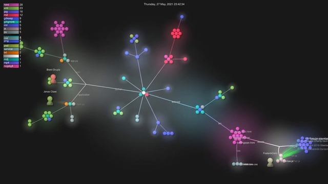 Interactive Wall - Thomas More/Van Roey - Git commit animation смотреть онлайн