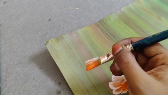 One Stroke Art || Camellia and Roses смотреть онлайн