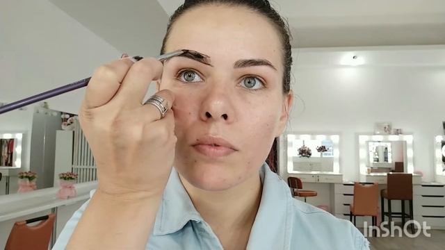 Коррекция и покраска бровей хной смотреть онлайн