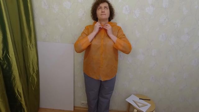 Как сшить спортивный костюм. Куртка-1 Примерка. #шитьспортивныйкостюм #большойразмер #перваяпримерк