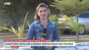 Cantora Rita de Cássia é sepultada no Ceará