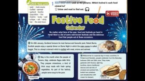 Module 8 Food & Drink grade 8