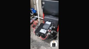 ?Отзыв №13.  Горелка ОйлТерм УГМ-50 в твердотопливном котле заказчика.