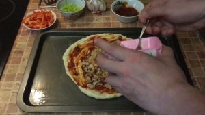 Вкусная Пицца на скорую руку