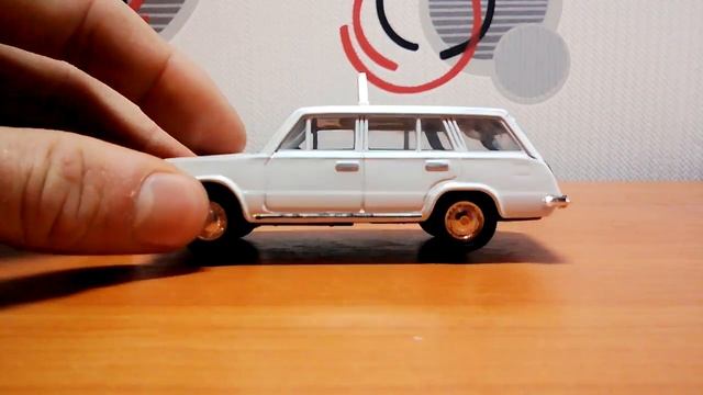 ВАЗ-2102. Модель 1/43 (Агат) смотреть онлайн