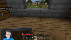 Майнкрафт выживание для НУБОВ сборник серий. Minecraft для начинающих все серии подряд