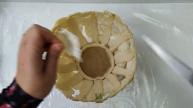 Конфетница своими руками из массы для лепки плюс декупаж.