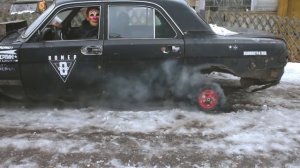 Садовые колёса на Волгу с V8