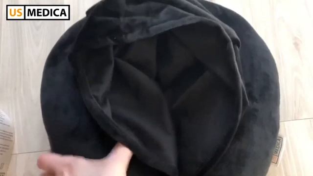 Лучшая подушка для путешествий US MEDICA US-A Plus. Подушка для шеи в самолет смотреть онлайн