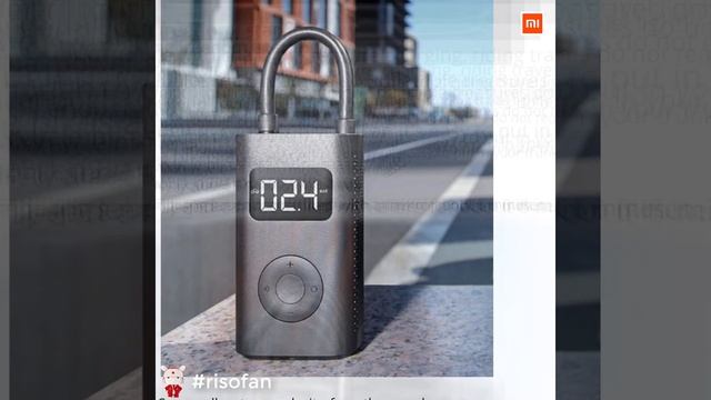 Xiaomi Mijia Electric Pump ✅ You Can Buy in Online Store (RisoFan?) смотреть онлайн