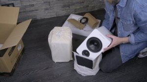 Что в коробке с активными колонками Acoustic Energy AE1 Active