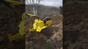 Культивация фрезами. Мотоблок Чемпион вс 7723