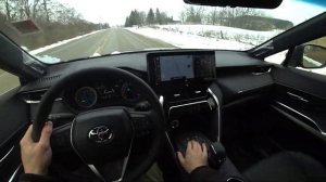 2021 Toyota Venza Hybrid XLE Test Drive POV