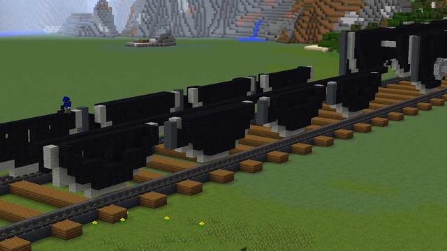 Minecraft NOOB vs PRO vs HACKER: TRAIN HOUSE BUILD CHALLENGE in Minecraft Animation смотреть онлайн