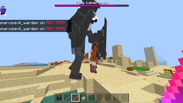 Warden Plus+ VS Skibidi Toilet Boss | Minecraft Skibidi Toilet смотреть онлайн