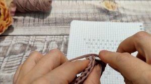 Oval crochet//Овал крючком // Овальное донышко// Вяжем из шнура.