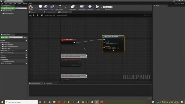 Unreal Engine Tutorial Blueprint 06: Nodes and Wires