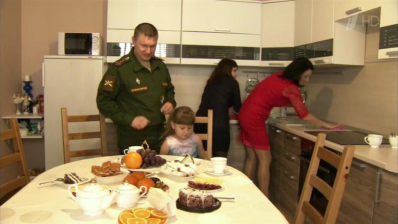 Военные зенитно-ракетной бригады Южного военного о... заселяют новый микрорайон в Краснодарском крае