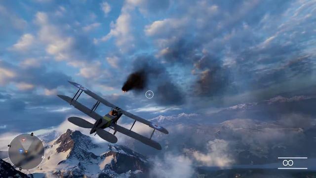 Battlefield 1 прохождение часть 1 разрушение базы (потерял аэроплан) смотреть онлайн