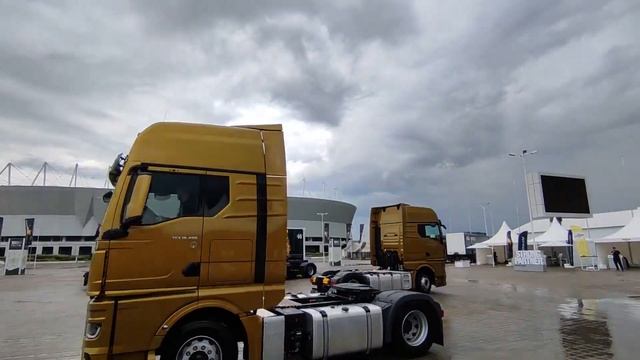 Презентация нового поколения MAN на "Ростов Арене" (04.06.21) смотреть онлайн