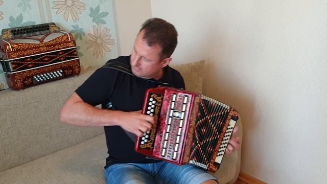 Паша гармонист - Новая гармонь weltmeister (мелодии на гармошке)
