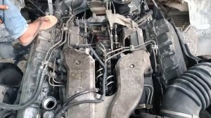 Hino Profia F20C Before and After Engine Oil Change