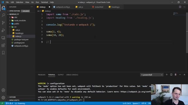 Curso Webpack 5 Essencial смотреть онлайн