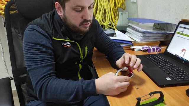 #Арбо_снаряжение. Обзор развесочного карабина Vault Lockgate от DMM смотреть онлайн