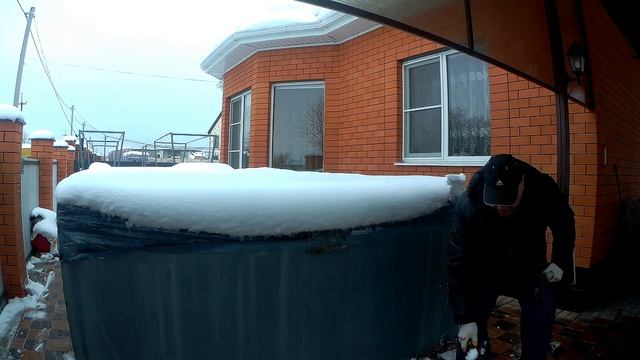 Сходили в гости к нашим друзьям, переехавшие на юг из Магнитогорска/Борьба со снегом/Купили дом смотреть онлайн