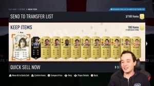 I PACKED AN ICON PACK IN MY 100 PLAYERS PACK! - FIFA 23 PACK OPENING