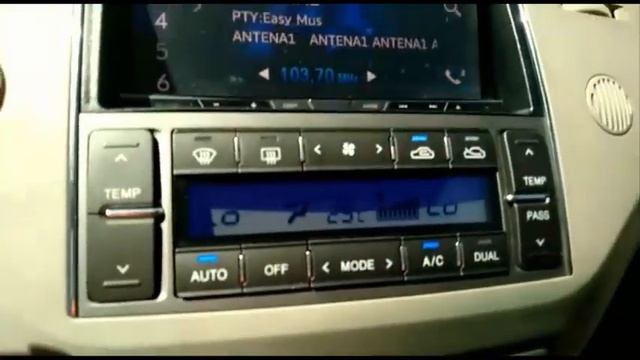 Hyundai Azera 3.3 v6 - Teste de quilometragem com o ar-condicionado ligado. смотреть онлайн