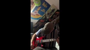 AC/DC covering Angus Young Style on an SG and a Marshall code 25 Amplifier