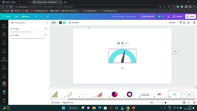 How to create charts and graphs in CANVA | Creating charts in CANVA | смотреть онлайн