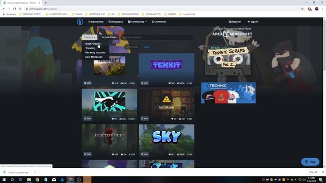 Minecraft's BEST Modpack launcher! 2019 (Technic Platform) смотреть онлайн