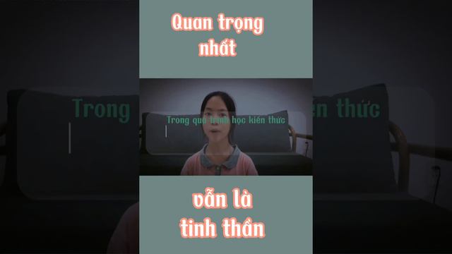 Khi đi thi thứ quan trọng nhất vẫn là tinh thần #shortsvideo