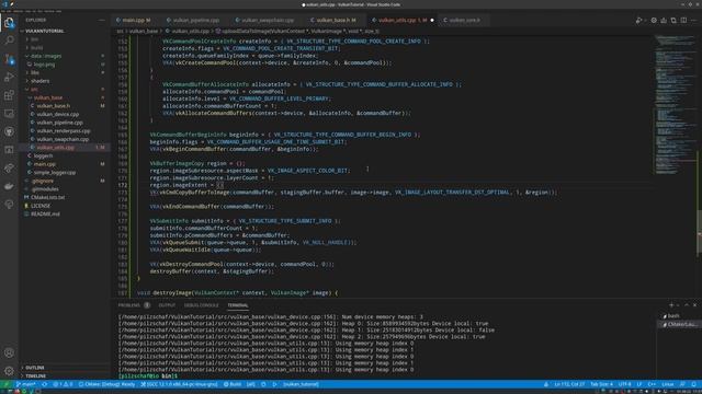Vulkan Tutorial #019 [Deutsch] Laden von Images смотреть онлайн