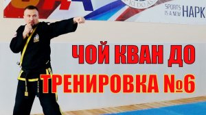 Чой Кван До. Тренировка №6. Школа боевых искусств Демида Момота. Тренер - Евгений Леонов.