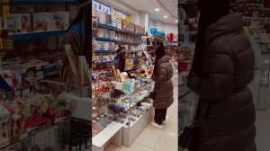 Обычная работа продавца в магазине "Акварель" (Новокузнецк)