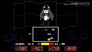 Undertale:don't forget mandarina boss fight (mobile)