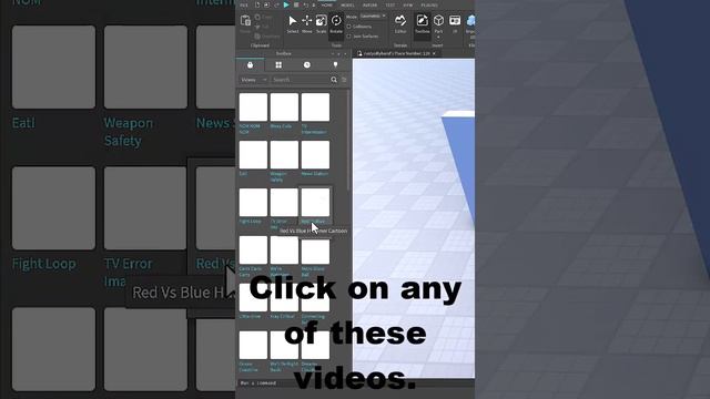 How to use Videos in Roblox Studio