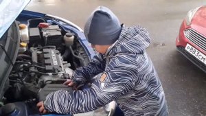 Замена воздушного фильтра Равон Р3 Нексия Шевроле Нексия