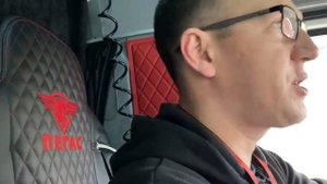 КАМАЗ после сменщика ! Снова заблудился в Питере )))