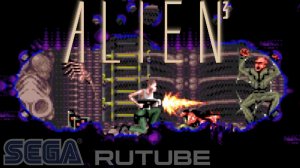 Alien 3 (16 Bit Sega Genesis) - Прохождение игры Чужой 3 на приставке Сега Мега Драйв на харде
